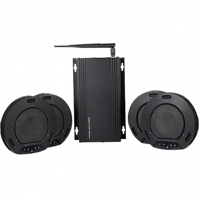 Комплект из четырех беспроводных микрофонов Prestel SP-14W